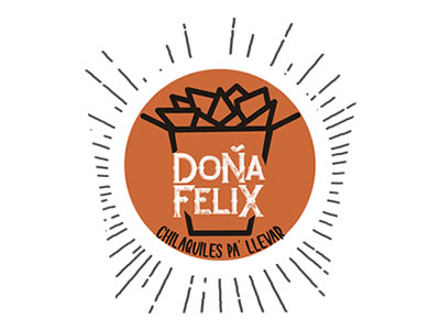 clientes desechables de carton chilaquiles dona felix