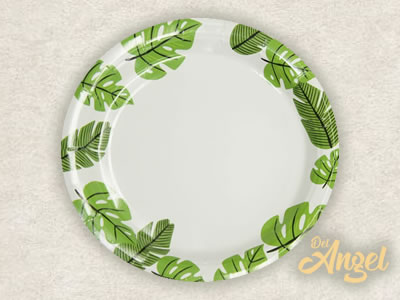 Platos de cartón impresos México df