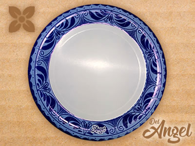 Plato desechable de cartón biodegradable Zapopan