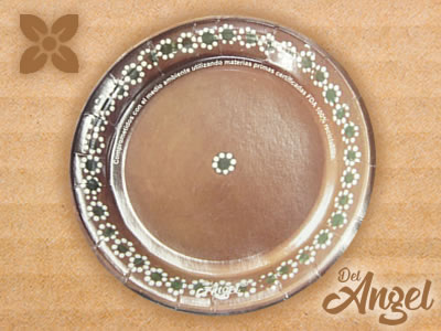 Venta de Plato de cartón barro Tonalá