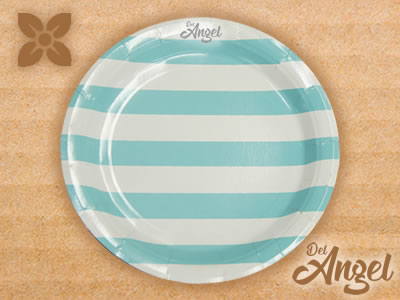 Plato desechable de cartón biodegradable Tlaquepaque