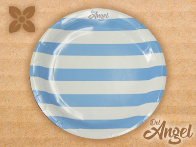 Plato desechable de cartón biodegradable Mexico df